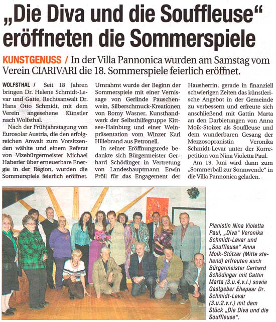 Wiener Zeitung 2009 01 23